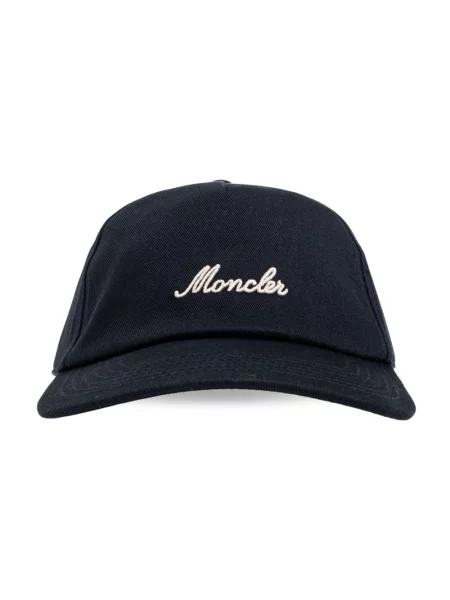 Czapka z daszkiem Moncler szara