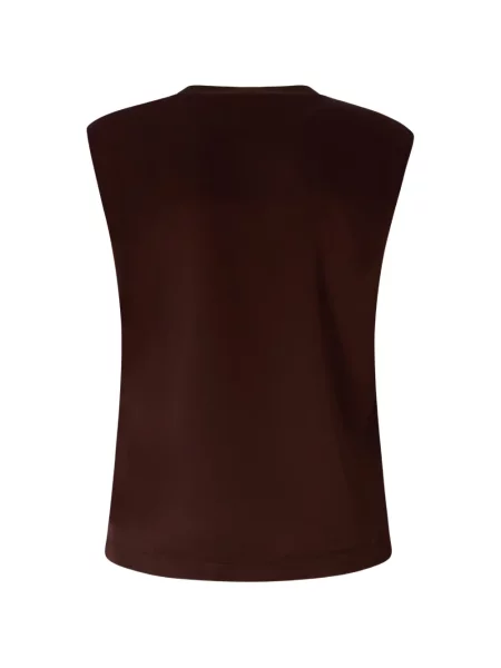 Top Pinko drapat maro