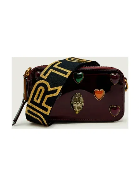 Kurt Geiger De piele geantă pe umăr SHOREDITCH bordo