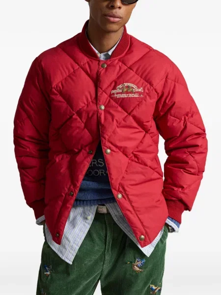 Șosete Polo Ralph Lauren cu broderie în carouri de flanelă verde