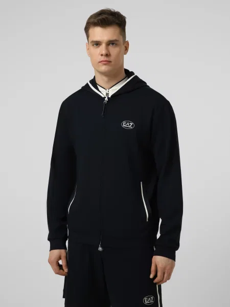 Кофта віскоза/поліамід синій