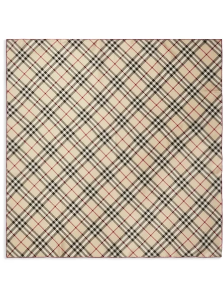 Selyem kockás sál Burberry