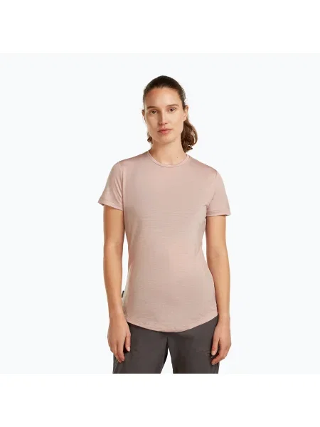 Трекінгова футболка icebreaker Merino Cool-Lite™ Sphere III pink quartz рожева