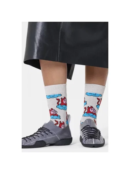 Čarape Happy Socks bež