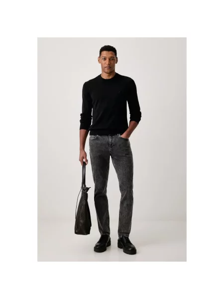 Karl Lagerfeld Jeans Jeansy Szary ciemny czarne