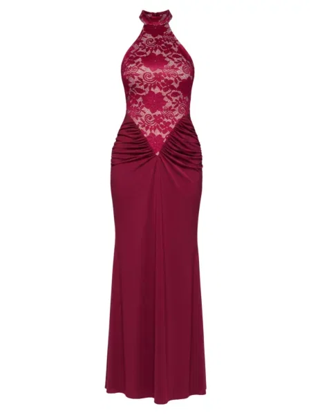 Ombre Rochie de seară burgundy roșu