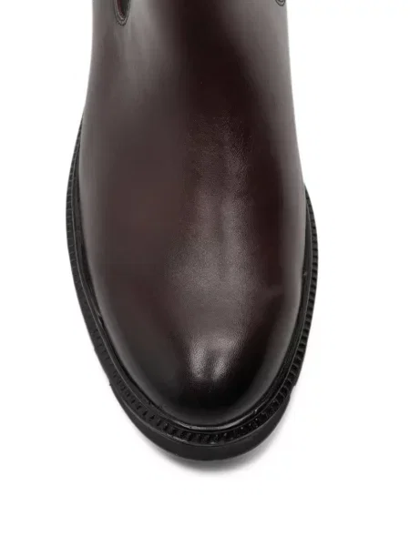 Botine Tamaris din piele roșu