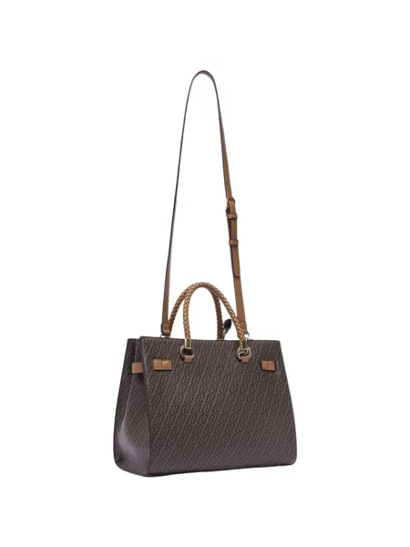 Geantă shopper Liu Jo din piele maro