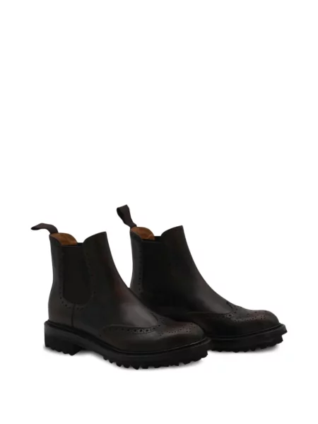Kožené chelsea boots Church's hnědé