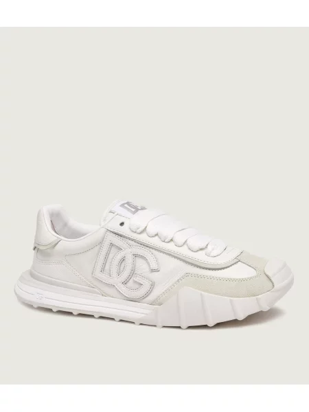 Dolce & Gabbana Teniși din piele DG Athletic alb