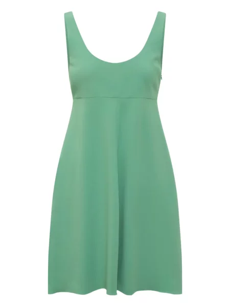 Rochie fără mâneci Emporio Armani fără mâneci de costum verde
