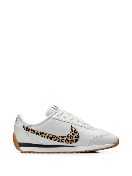 Sneakerși Nike Air Zoom din piele cu imagine cu model leopard gri