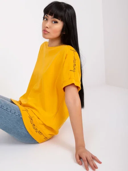 Bluza Fashionhunters oranžna