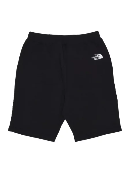 Spodenki sportowe The North Face polarowe czarne