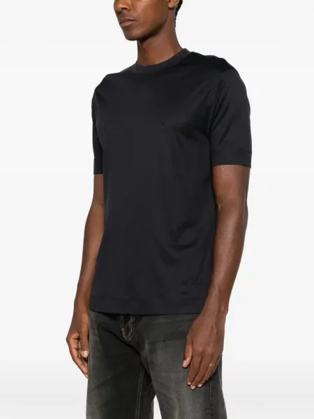 Scurt tricou Emporio Armani albastru