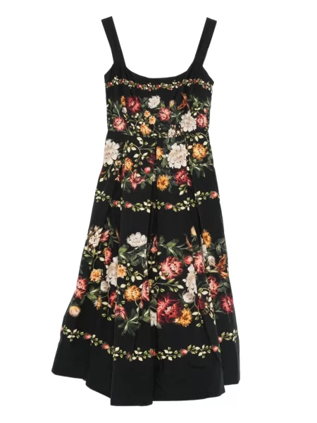 Rochie Agua By Agua Bendita cu model floral de costum negru