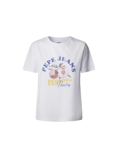 Tricou Pepe Jeans alb