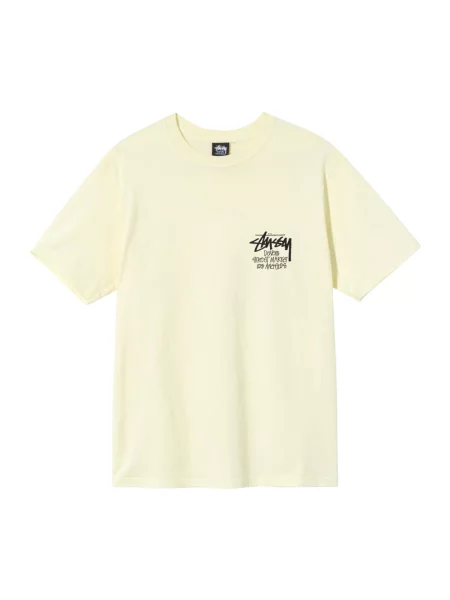 Koszulka Stussy beżowa
