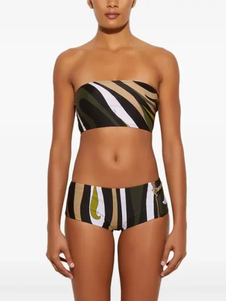 Bikini Pucci cu imagine verde