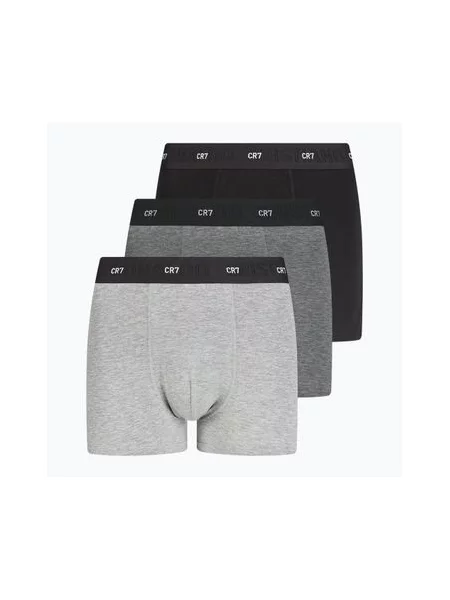 Боксерські труси Bamboo Trunk FSC 3 пари чорні/темно-сірі/сірі чорні