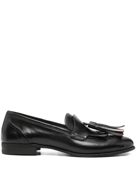 Δερμάτινα loafers Paul Silence μαύρο