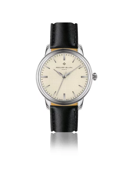 Ceas Philipp Blanc negru