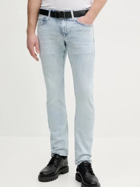 Kavbojke Calvin Klein Jeans modra