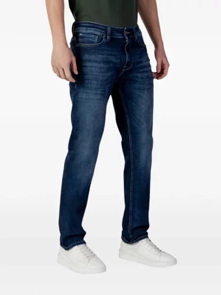 Jeansy straight leg R.d.d. By Jack Jones niebieskie