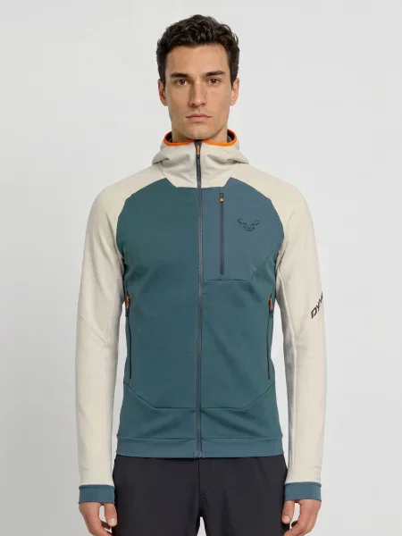 Dynafit Kurtka Typu Midlayer Radical Wool weiss biała