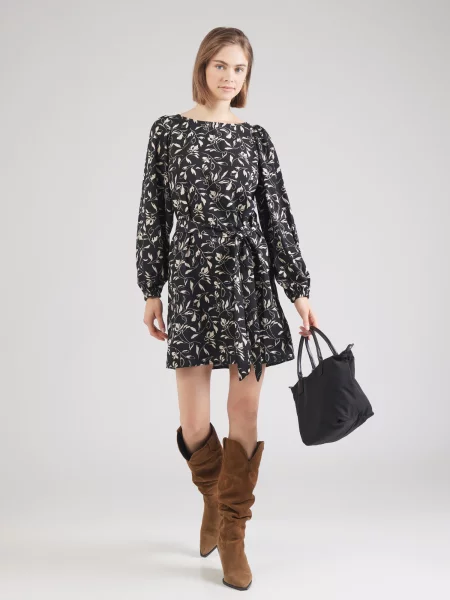 VERO MODA Ruha VMLYDIA fekete fehér