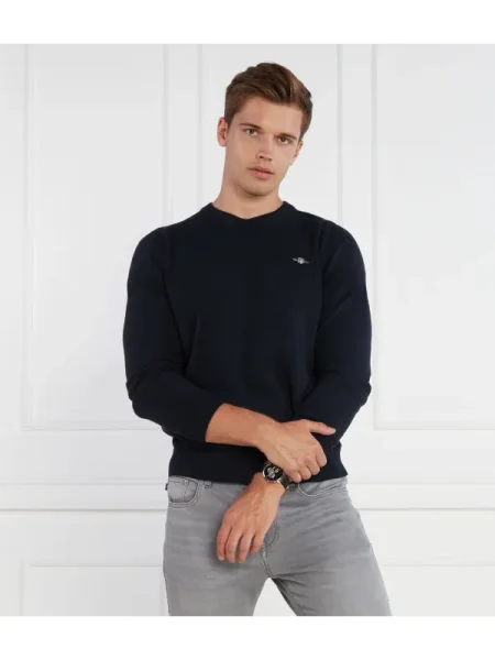 Gant pulover de marin light albastru