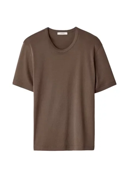 Tricou Lemaire din jerseu maro