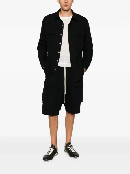 Pantaloni scurți cargo Rick Owens negru