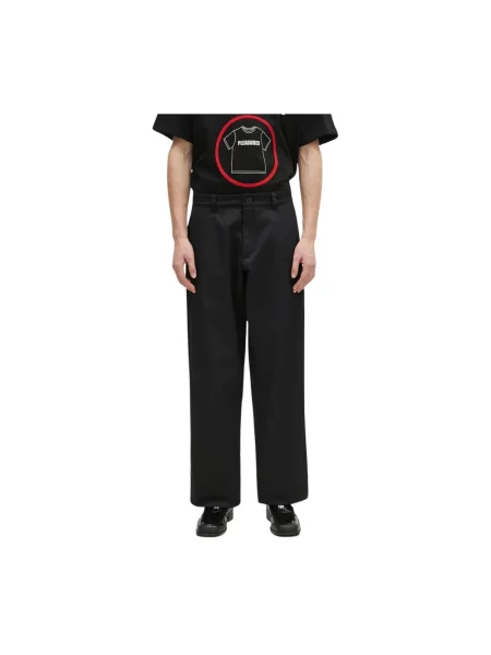 Champion spodnie Straight Hem Pants proste czarny