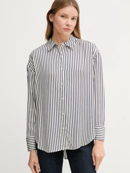 Srajca Tommy Hilfiger mornarsko modra