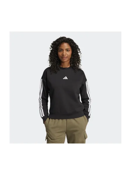 ADIDAS SPORTSWEAR Hanorac sport / alb negru