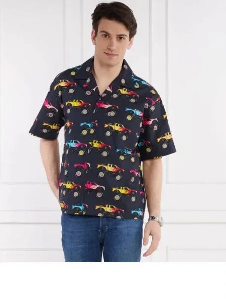 HUGO Cămașă Egeeno | Oversize fit