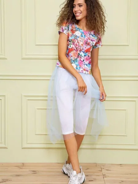 Туніка Ager білий/блакитний біла