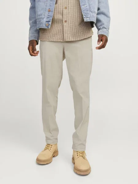 Сhinosy Jack & Jones sztruksowe beżowe