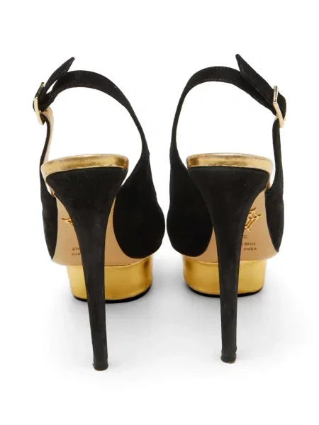 Pantofi cu toc Charlotte Olympia negru