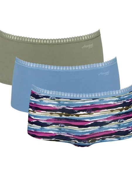 SLOGGI Kalhotky Go Crush Short mix barev