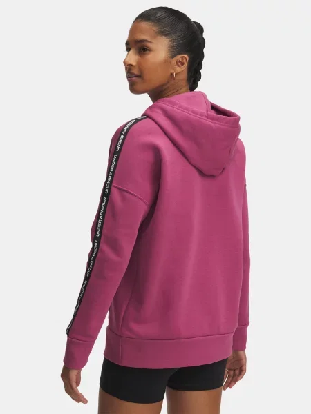 Fleecová fleecová mikina Under Armour čierna