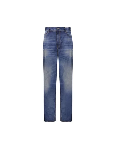 Jeansy boyfriendy Golden Goose niebieskie