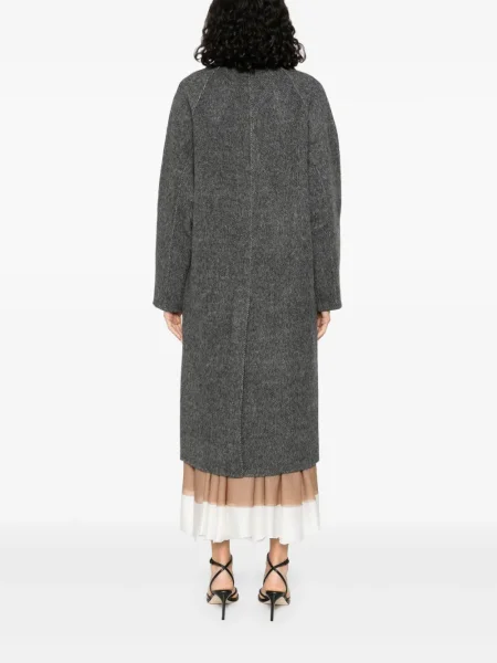 Palton Soft Goat gri