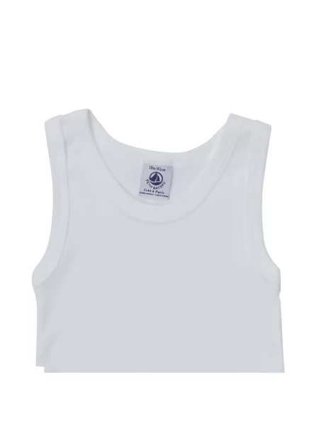 Body copii Petit Bateau alb