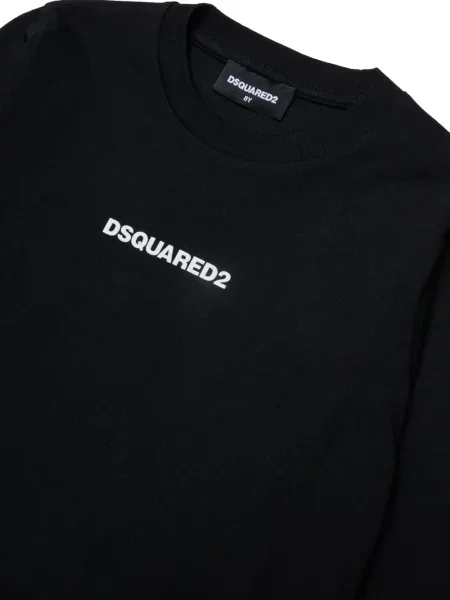 Koszulka dziecięca Dsquared2 czarna