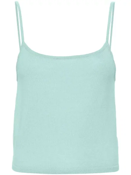 Top Teddy Cashmere din cașmir teddy albastru