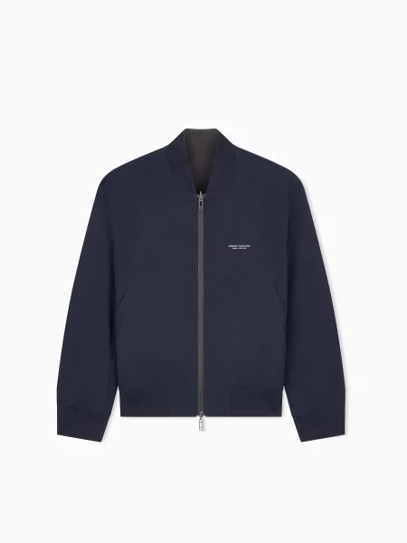 Бомбер Armani Exchange коричневый