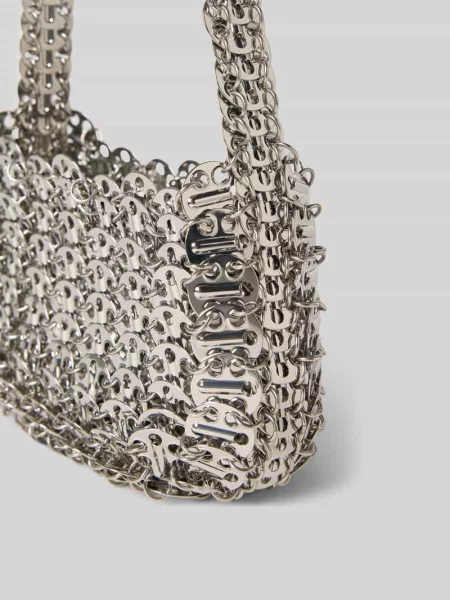 Torebka crossbody w kolorze metalicznym Rabanne