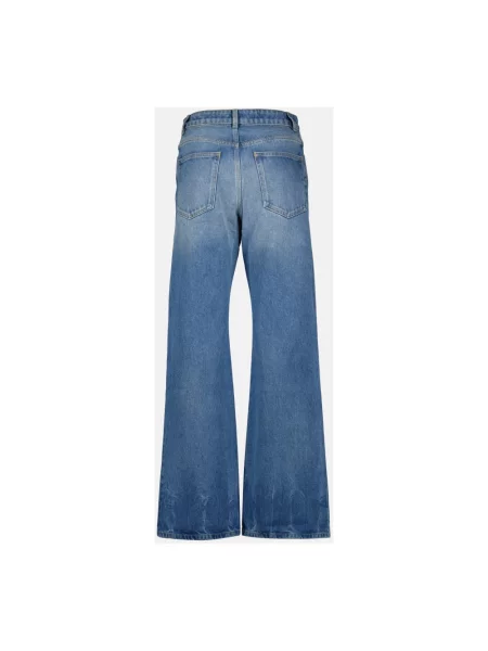 Jeansy dzwony Paco Rabanne niebieskie